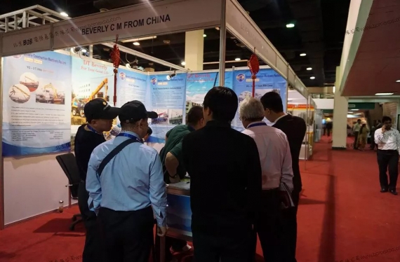 2015年富康吊車參加了巴基斯坦的Build Asia 建筑及工程機械展會